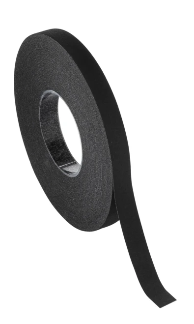 Chartpak Graphic Crepe Tape, 1/4" x 648", Black