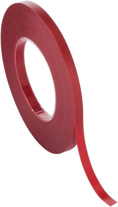 Chartpak Graphic Matte Tape, 1/8" x 324", Red