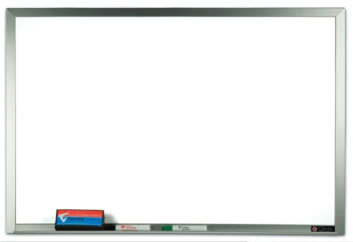 Claridge Trimline MLC Dry Erase Whiteboard, 3' x 4', Aluminum Frame
