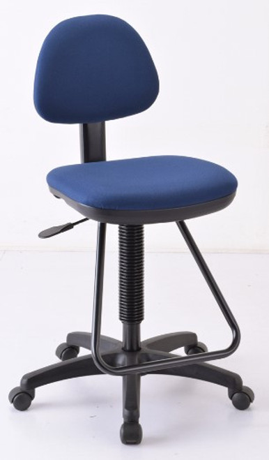 Eurotech Drafting Chair Armless - Navy