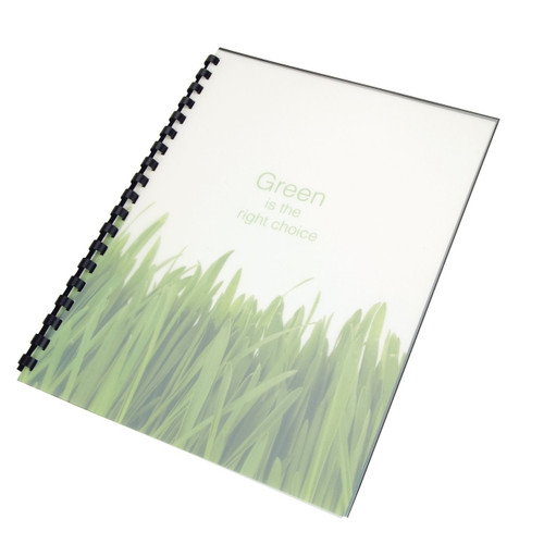 Recycled Binding Presentation Covers, Unpunched, Frosted (25ct.)