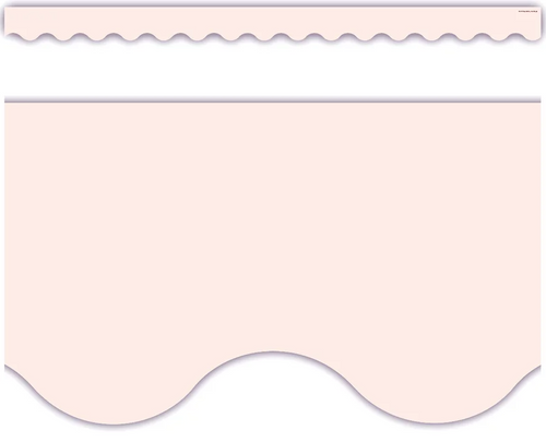 TCR3065 - Blush Scalloped Border Trim