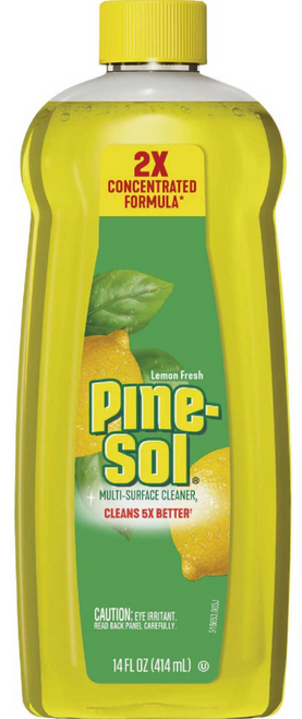 Pine-Sol® Multi-Surface Cleaner Disinfectant Concentrated, Lemon Fresh Scent, 14 fl. oz.