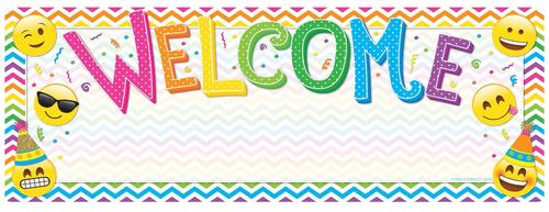 ASH91904 - Smart Poly Welcome Banner Emoji