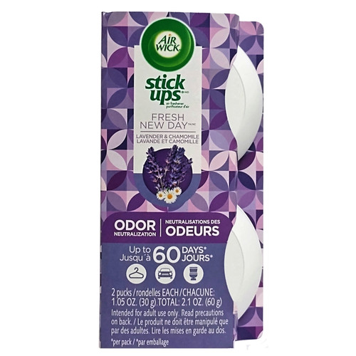 Air Wick Stick Ups Air Freshener, Lavender & Chamomile, 2 Count