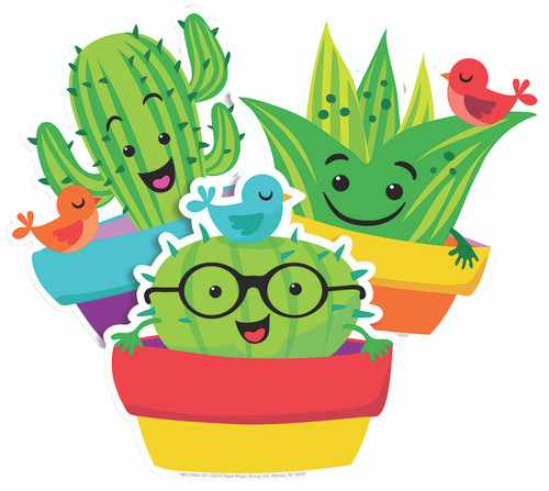 A Sharp Bunch Characters Paper Cut-Outs, Assorted Designs, 36 Count