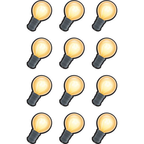 TCR8597 - White Light Bulbs Mini Accents