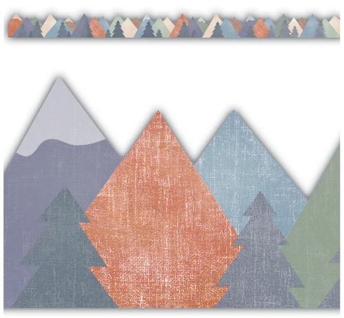 TCR9147 - Moving Mountains Die-Cut Border Trim