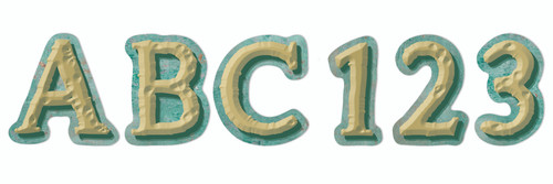 Curiosity Garden Deco Letters, 4in., 178 Characters