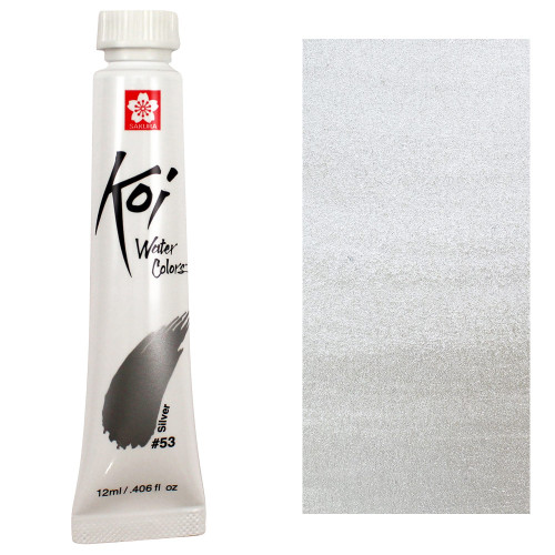 Sakura Koi Watercolors, 12ml Tube, Silver