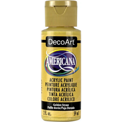 Americana Acrylics Golden Straw 2oz