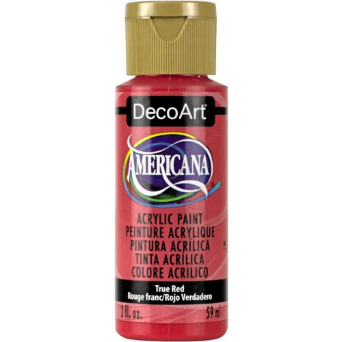 Americana Acrylics True Red 2oz