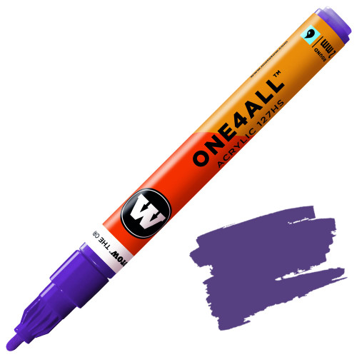 Molotow One4All Acrylic Marker, 2mm Round Tip, Currant