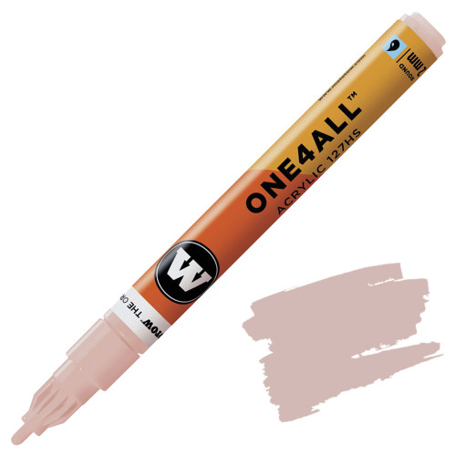 Molotow One4All Acrylic Marker, 2mm Round Tip, Powder Pastel