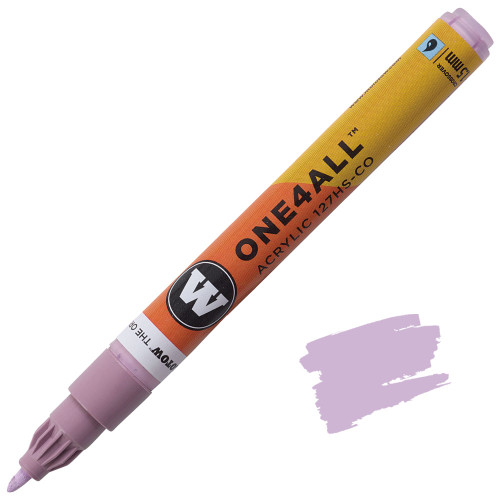 Molotow One4All Acrylic Marker, 1.5mm Crossover Tip, Lilac Pastel