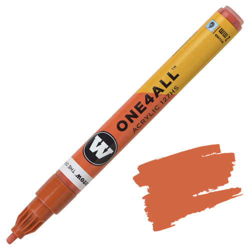 Molotow One4All Acrylic Marker, 2mm Round Tip, Lobster