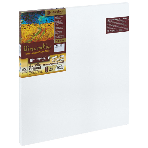 Masterpiece Vincent Pro Monterey 7oz Cotton Canvas 7/8" Deep, 20" x 24"
