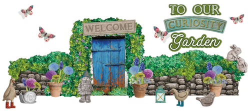 PMG847815 - Curiosity Garden Welcome Bulletin Board Set