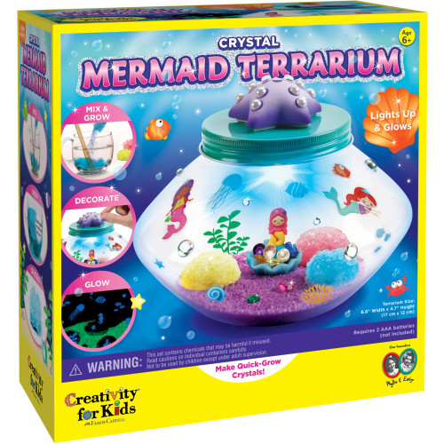 Faber-Castell Creativity for Kids Crystal Mermaid Terrarium