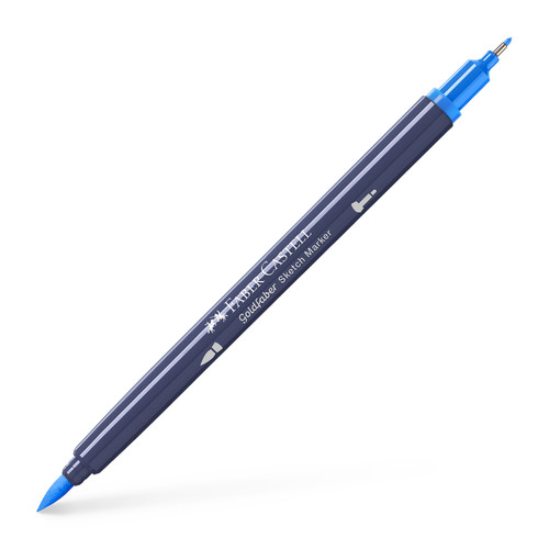 Faber-Castell Goldfaber Sketch Marker, Dual Tip, Saltwater Blue