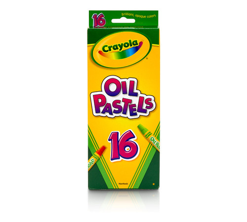 Crayola Oil Pastels, Assorted Colors, 16 Count