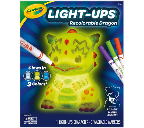 Crayola Light-Ups Recolorable Dragon