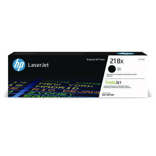 HP 218X High-Yield Original LaserJet Toner Cartridge, Black