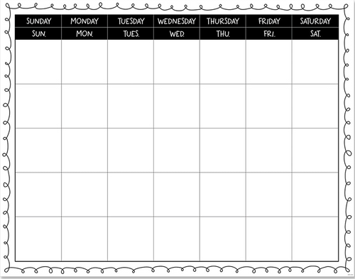 Creative Teaching Press Loop-de-loop Calendar Chart, 17" x 22"