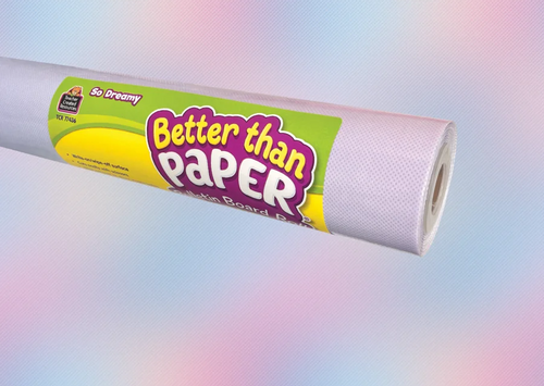 Teacher Created Resources Better Than Paper Bulletin Board Roll, 4' x 12', So Dreamy