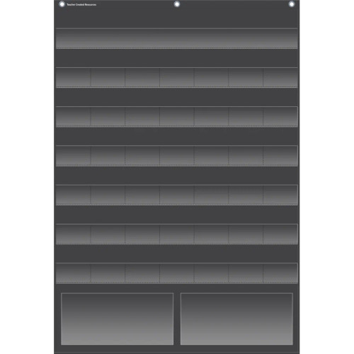 Teacher Created Resources Black Calendar Pocket Chart