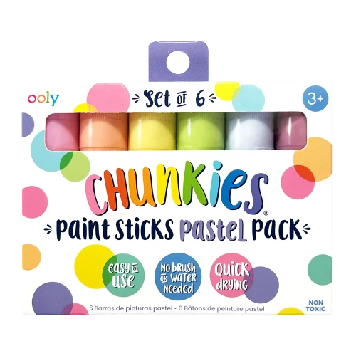 Chunkies Paint Sticks - Pastel - Set of 6