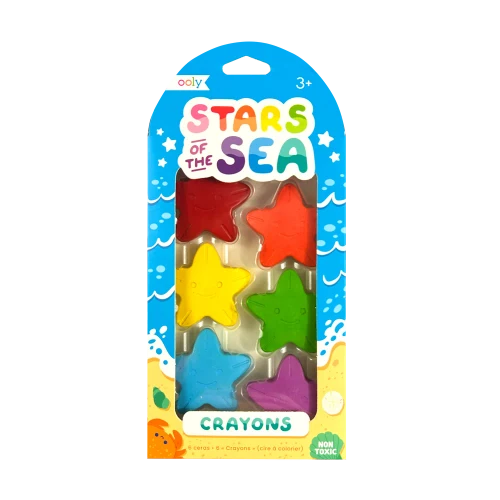 Stars of the Sea Crayons - Set of 6