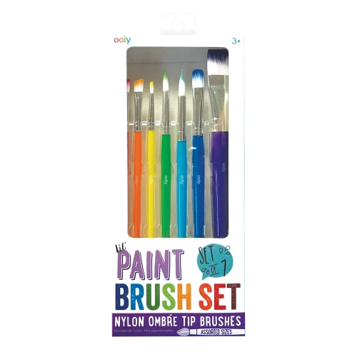 Lil' Paint Brush Set - Set of 7
