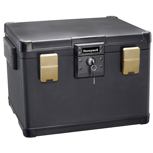 Honeywell Water & Fire Protected File Chest (1.06 CU FT) - Black