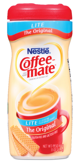 Coffee Creamer, Powder, Lite Original, 11 oz.