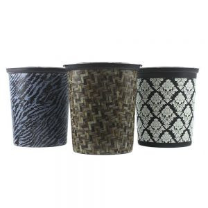 Clean Home Trash Can, Luxury, Asst. Designs