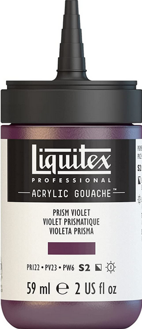 Acrylic Gouache Paint, 2 oz, Prism Violet