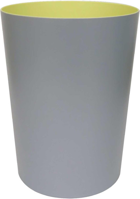 Kokubo Trash Can Cylinder 1.7 Gal (7 L) Macaron Gry