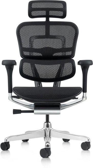 Ergohuman GEN2 High All Mesh Office Chair, Black