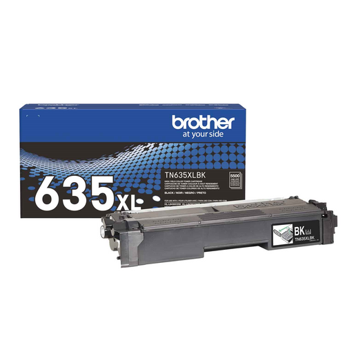 Brother Genuine TN635XLBK High-Yield Toner Cartridge, Black