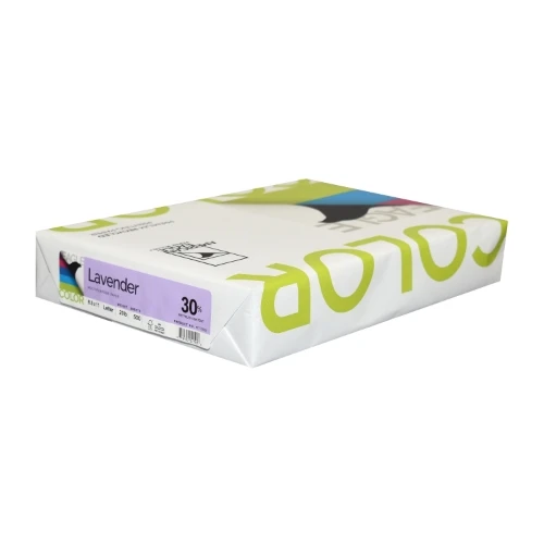 American Eagle 30% Recycled Colored Paper, 20 lb., 8-1/2" x 11", Lavender