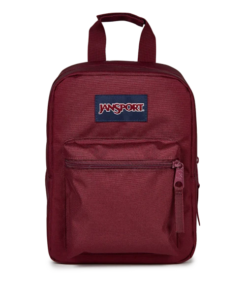 JanSport Big Break Lunch Bag, Cherry Lacquer