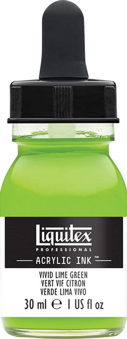 Acrylic Ink, 1 oz, Vivid Lime Green