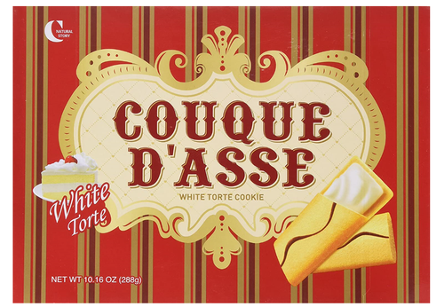 Couque D'asse White Torte Cookies