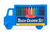 Truck Triangular Crayon Set, 12 Count