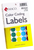 Dot Label, 3/4", Assorted Colors, 1000 Labels