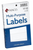 Multipurpose Label, 1" x 3", White