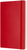 Large Classic Soft Cover Notebook, Plain, Scarlet Red