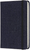 Pocket Denim Hard Cover Notebook, Ruled, Prussian Blue