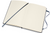 Medium Classic Hard Cover Notebook, Plain, Sapphire Blue